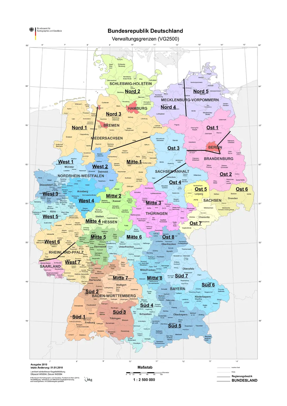 Gruppenkarte Notfunk Deutschland eV